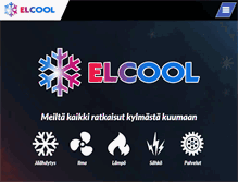 Tablet Screenshot of elcool.fi
